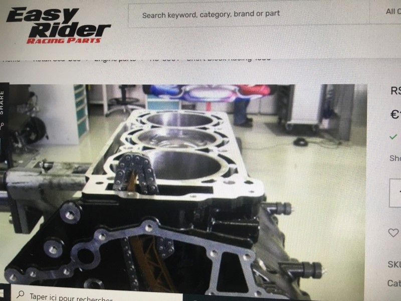  Pièces bas moteur marque Rotax pour jet ski en France 