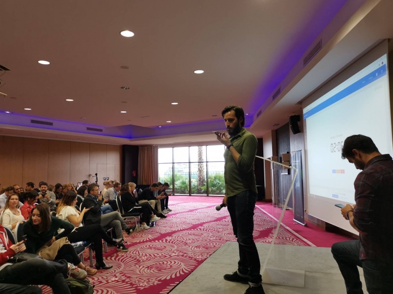 Vue du séminaire Jalis des postes technique pour la projection